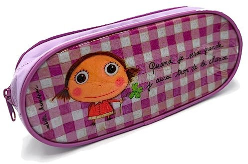 udc Label'tour créations - Trousse à Fournitures : Quand Je Serai Grande J'aurai de la Chance