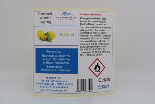 Raumduft - Wunder - 500 ml- fruchtig - mehrere Duftnoten zur Auswahl ScentName Melone