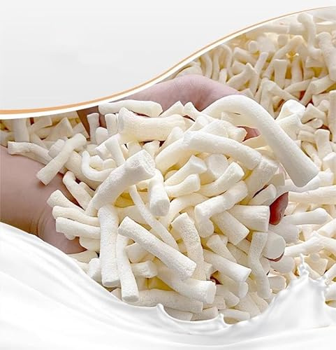 MOTTK Sitzsack-Füllung, Kunst-, Bastel-, Memory-Schaum, 0,5 kg, hochwertiger geschredderter Memory-Schaum, hochdichte Schaumstofffüllung, Ersatzfüllung für Sitzsack