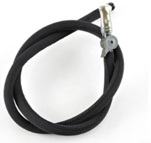 1 funda de neopreno aislante para tubo de bebida para mochila de agua, manguera de vejiga, azul, negro, verde, marrón, accesorios deportivos al aire libre, 95 cm (negro)
