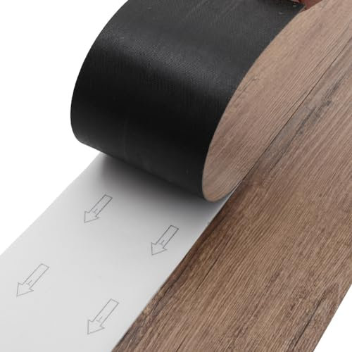 36pcs Floor Tiles Self Adhesive Lino Flooring with Wood Effect Self Adhesive Floor Planks 2.0 mm Thick for Kitchen Living Room and Bathroom Floor Planks 91.5 cm x 15.2 cm(5.02㎡,Walnut)