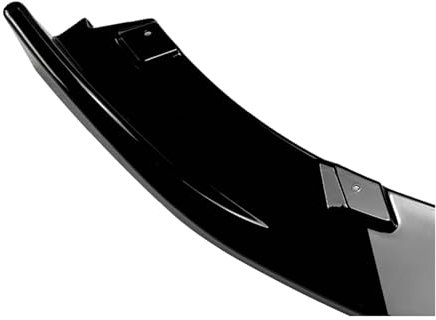 Frontspoiler Lippe Für Mazda Für MX-5 MX5 Für Miata ND 2016-2025 2-türige Frontspoilerlippe Carbonfaser-Optik/Schwarzglänzend Unterer Splitter-Schutzsatz Auto Front Spoilerlippe(Glossy Black)