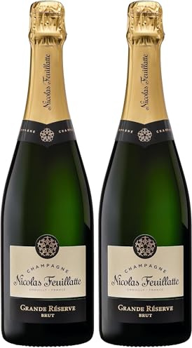 Champagne Nicolas Feuillatte Grande Reserve Brut 75cl (Lot de 2)