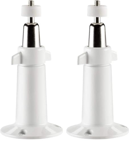 Arlo Certified Accessory, Adjustable Mount, Outdoor/Indoor, Designed for Go, Essential 2, Pro 3,4,5 and Ultra 2 (+XL) Security Cameras, White (Pack of 2)