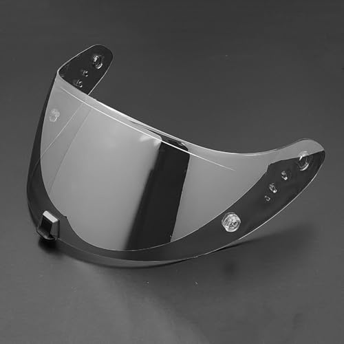 UNCLE LIAO Motorradhelm Visier Helmvisier für Scorpion EXO R1 520 1400,Integralhelm Visier UV-Beständig,Motorradhelm Visier Ersatz.,G