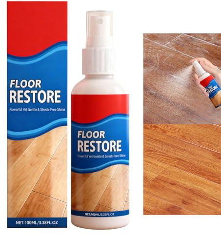 Solution de nettoyage pour parquets - 100 ml de remplissage anti-rayures, restaurateur de polissage avec effet brillant, nettoyant de avec action détartrante, liquide multi-usages, entretien d
