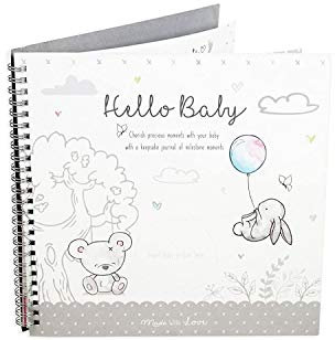 YöL Hugs & Kisses Baby-Meilenstein-Tagebuch, Andenken, Kleinkind, Neugeborene, Babyparty, Taufe, Geschenk-Tagebuch