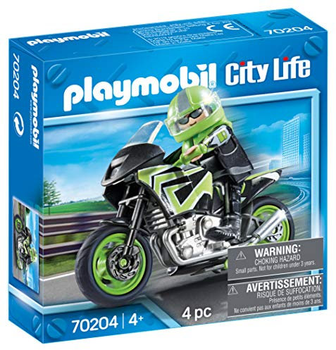 Playmobil City Life 70204, Motociclista