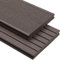 vidaXL WPC Terrassendielen Massiv 26m² 2,2m 20mm Dunkelbraun Komplettset Diele