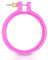 Stickrahmen, kleine Stickkreis Hoop Cross Stitch Hoop Ringe für Kunsthandwerk Nähen(3)