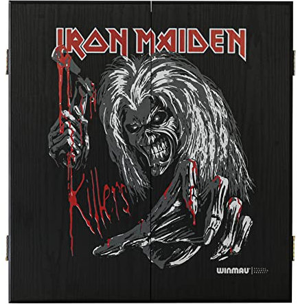 WINMAU Iron Maiden 'Killers' Dartboard Cabinet