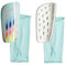 Adidas Unisex Shin Guard X Speedportal League Shin Guards, Clear Aqua/Bright Cyan/Solar Red, HF9744, Größe L