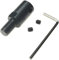 CHANCS Portabrocas de rosca 1/2-20UNF Varilla de conexión Diámetro interior 10mm Portabrocas miniatura Accesorios para taladro eléctrico