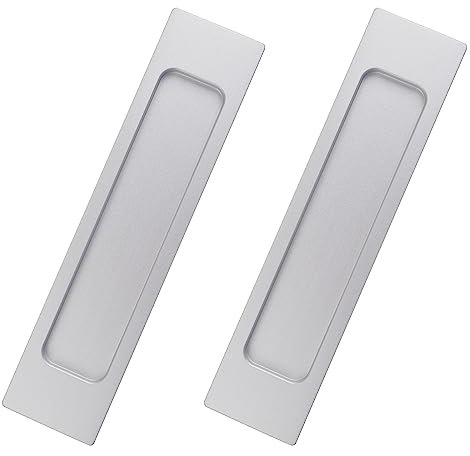 MOROBOR 2 Stück Scheunentorgriffe Schiebetürgriffe für Schranktasche/150 mm Schiebetürgriff für Scheunentor-Scheunentür-Schiebetür, Schrank, Taschentür, 2 Stück