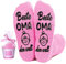 Oma Geschenk Kuschelsocken Socken mit Spruch - Lustige Kleine Weihnachtsgeschenke für Frauen, Muttertagsgeschenk, Geburtstagsgeschenk
