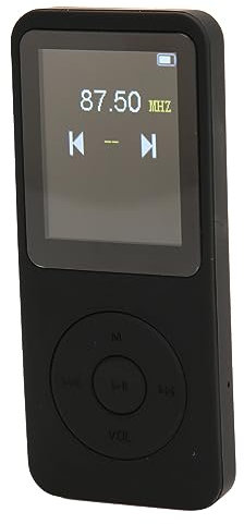 Mini Lettore MP3 con Bluetooth 5.0, Lettore Musicale Portatile HiFi con Audio Lossless, Navigazione Foto, Riproduzione Video, Radio FM, Registrazione Audio, Funzione e Book,