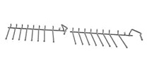 Bosch Fold-Down Tine Row