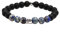 CECE&COLE 12 Sternzeichen 6 Mm Stein-Armband – Schwarze Steinperlen-Sternbild-Armbänder, Vintage-Sternbild-Horoskop-Strang-Armbänder, Schmuck Für Frauen, Geschenke, Steinbock, 19 cm