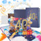 JIANTA Geburtstagskarte 40 Geburtstag, 3D Pop Up Geburtstagskarten mit Umschlag, Karte 40 Geburtstag für Frau Mann Kreative Geburtstagsgeschenk