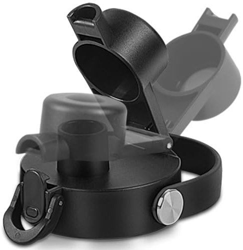 ABOTOCUP One-touch Spout Lid for Water Bottle Insulated Wide Mouth, Flex Spout Lid Compatibility Most Sports Water Bottle 12 16 18 20 32 40 64 oz, Spout Lids for Simple Modern Ascent Water Bottle