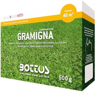 Bottos Semi per prato Gramigna 500 grammi