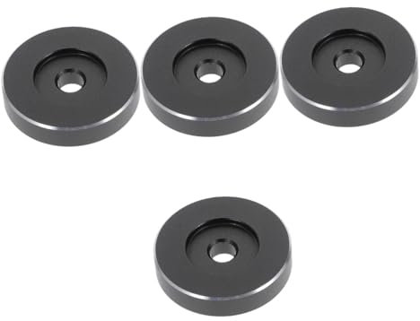 BESTonZON 4 Pezzi Adattatore Convertitore 45 Colonna Sonora Adattatore Per Disco In Vinile Di Ricambio Adattatore Per Mandrino 45 Giri Adattatore Per Disco Per Album Adattatore Per