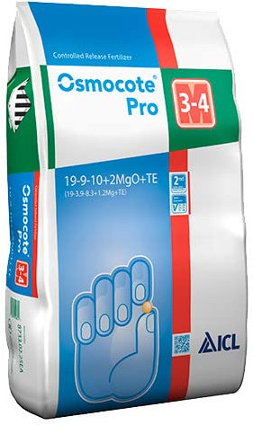 OSMOCOTE PRO 19+09+10 KG.25 3/4 M