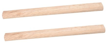 HOMSFOU 2pezzi Manici Legno Per Asce Sostituzioni Resistente Per Attività Outdoor Giardinaggio e Campeggio