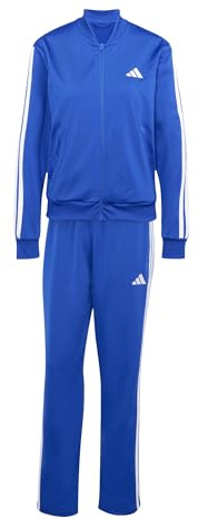 adidas Women's ESSENTIALS 3-STRIPES TRACKSUIT, team royal blue, L