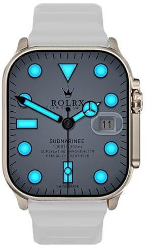 4G Full Netcoms Smart Watch HW Ultra 2 Call Android 8.1 SIM Card GPS WiFi App Download Dual Camera Men Women Smart Watch 2024 (Grey)