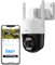 ZOSI 3K 5MP WiFi 6 Wireless Security Camera, Home CCTV IP Camera, AuroraLux True Full-Color Night Vision, F1.0 Large Aperture, Person Vehicle Detection, 2-Way Audio, Siren Alarm, 24/7 Recording
