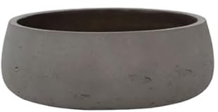 Finestgreen Eileen Pflanzschale Mocha S | Blumenschale für Innen- und Außenbereich, Frostfest, UV-Beständig, wasserdicht