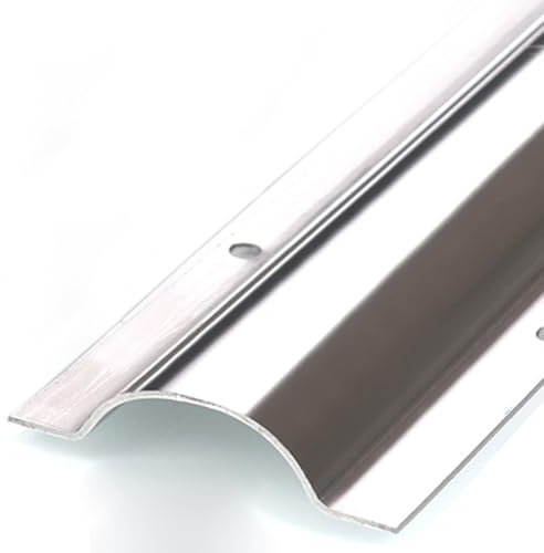 Chemin de câble électrique de 99,1 cm, gaine demi-ronde avec trou de montage pour bureau et entrepôt