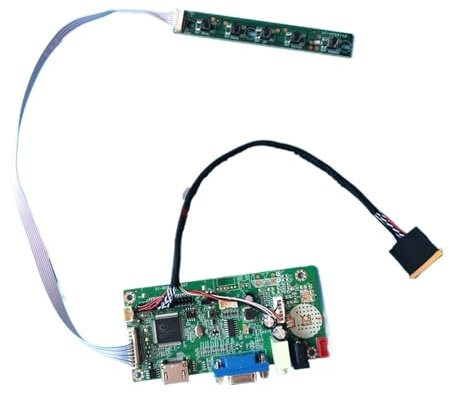 QPOGRMJR Kit DIY for LTN101NT02-001/101/A04/C01 1024x600 10.1 HDMI-Kompatibel VGA 40-Pin LVDS Laptop Screen 58C Controller Driver Board(for LTN101NT02-C01)