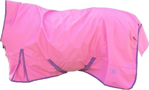 Regendecke Ripstop 1200d Wasserdicht high-Neck (Pink 01 - Violett 01) (155 cm)