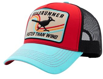 King Kerosin Herren Trucker Cap Mit Dezentem Stickpatch Roadrunner