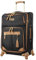 Steve Madden Designer Luggage Collection – Leichter 61 cm erweiterbarer Softside-Koffer – mittelgroßer Rollkoffer mit 4 Rollen