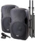 Gemini PA Series PA-SYS15 Complete Dual 15-inch Speaker PA Package with Included Speaker Stands and Microphone