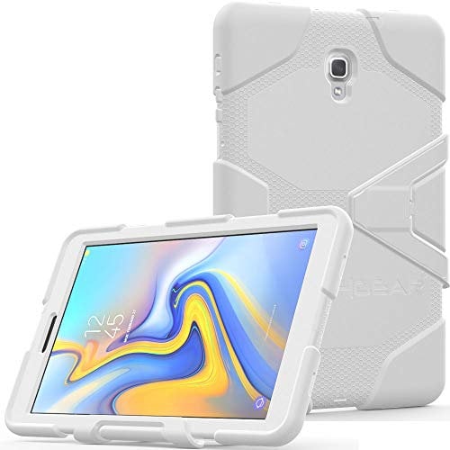Coque Galaxy Tab A 10.5, TECHGEAR G-Shock Étui Solide pour Samsung Galaxy Tab A 10.5 - Housse Rigide Haute Protection Anti-Choc avec Support Amovible Compatible pour Galaxy Tab A 10.5 2018 (SM-T590)