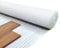 Royale - 2mm White Foam Underlay for Any Laminate/Real Wood Floor - 1m x 15m (15m2 Roll Size) - Acoustic Flooring Underlay
