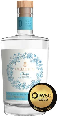 CEDER'S Crisp Gin Sans Alcool - 0%, 50cl