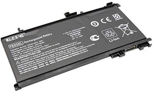 BLESYS TE03XL 849910-850 Batterie pour HP OMEN 15-AX000 Series AX009nf AX001nf AX000nf pour Pavilion 15-BC000 Series BC409nf BC405nf BC314nf BC301nf BC018nf BC003nf Ordinateur Portable