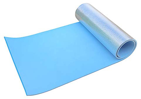 riou TRE Yogamatte Gymnastikmatte rutschfest Wasserdicht Indoor Outdoor Sport Fitness Pilate Matte (Blue, 180 * 60 * 0.6cm)