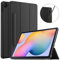 MoKo Case for Galaxy Tab S6 Lite 2022/2020, Slim Tri-Fold Cover with Auto-Wake/Sleep & Pen Holder Fit Samsung Galaxy Tab S6 Lite 10.4 2022/2020 (SM-P610/P613/P615/P619) ONLY - Denim Black