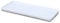 Bandeja de cerámica Rectangular pequeña, Bandeja para bañera, Organizador de baño, Soporte de cosméticos para Velas de Tejido, Toalla, Anillo de joyería, tocador, Color Blanco (1 Unidad, Grande)
