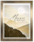BIRAPA Monaco Bilderrahmen 70x90 cm Bronze - Bilderrahmen Metall Optik, Alu Gebürstet Rahmen, Posterrahmen, Wechselrahmen