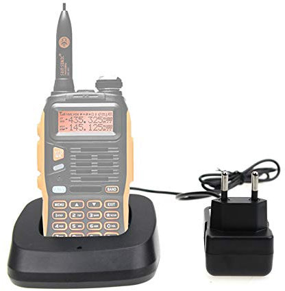 Walike Talkie Ladestation für Baofeng GT-3, GT-3TP, GT3, GT3TP und GT-3 Mark-II III Zwei-Wege-Funk-Akku-Ladestation (Original)