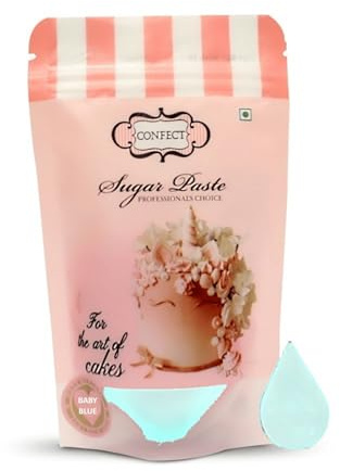 Confect Fondant 8,8 Oz. Wahl des Chefkochs für die Kuchendekoration (Baby blau)