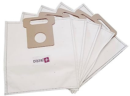 Distri+ - Sac aspirateur Compatible MOULINEX POWERSTAR CN1, CN2, CN3, CN6 - Satrap Energy Class 1400W C6 - La Pochette de 5 Sac