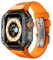 INANIR 49 MM ULTRA Band Kit di Modifica Per Apple Watch Ultra 49mmTransparent Luxury Trend Mod Case+Cinturino Impermeabile iWatch Accessori, 49mm, agata